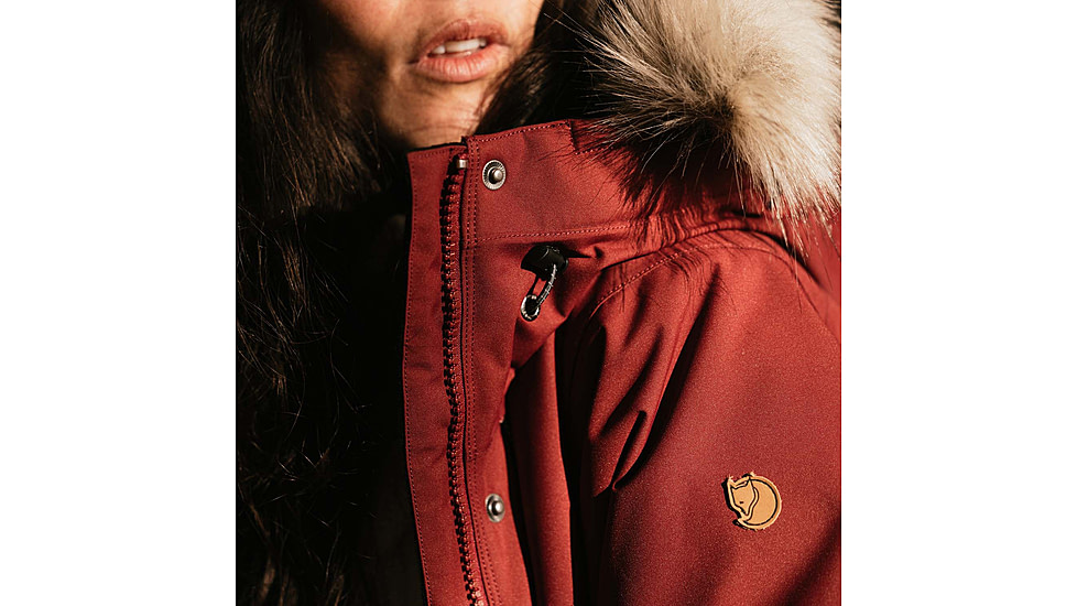 Fjallraven Nuuk Lite Parka - Womens, Bordeaux Red, Extra Small, F87161-347-XS
