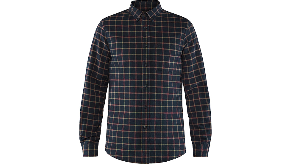 Fjallraven Ovik Flannel Shirt - Mens, Dark Navy, 2XL, F82979-555-XXL