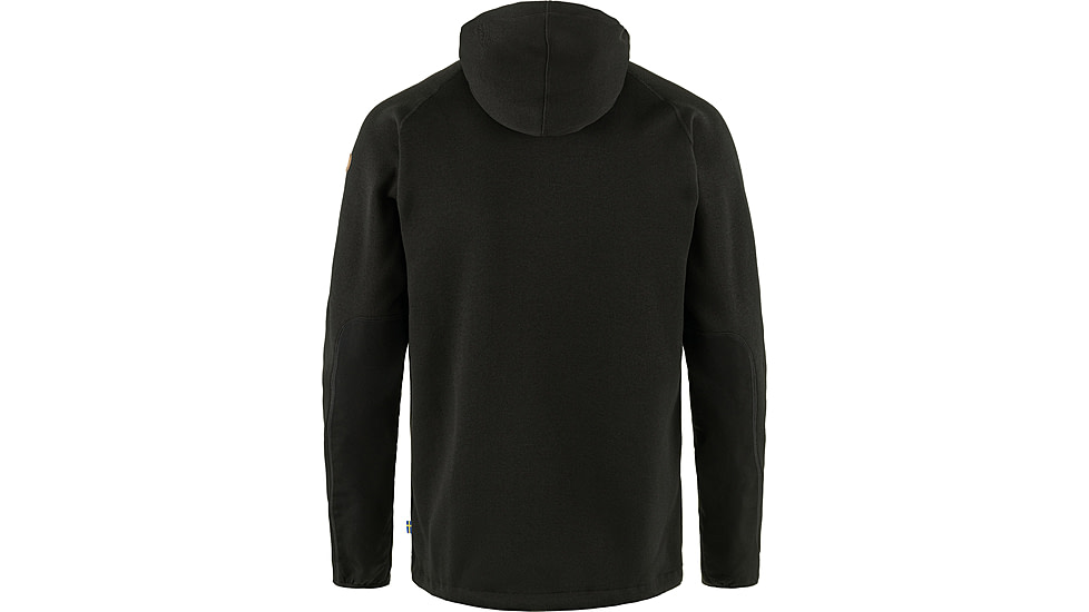 Fjallraven Ovik Fleece Hoodie - Mens, Black, Medium, F82252-550-M