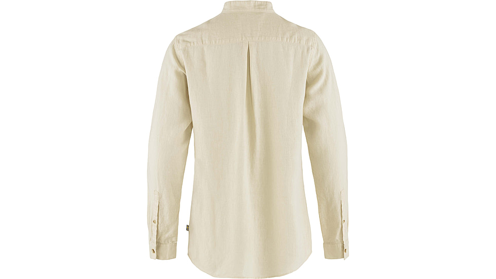 Fjallraven Ovik Hemp Shirt Long Sleeve - Women's, Chalk White, Large, F14600149-113-L