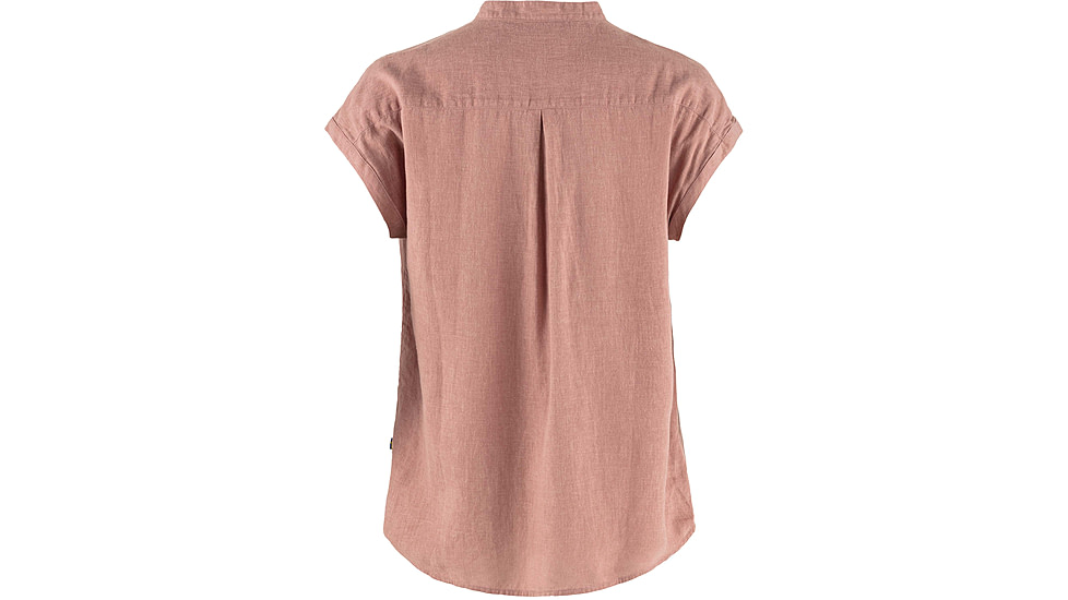 Fjallraven Ovik Hemp Shirt Short Sleeve - Women's, Dusty Rose, Extra Large, F14600160-300-XL