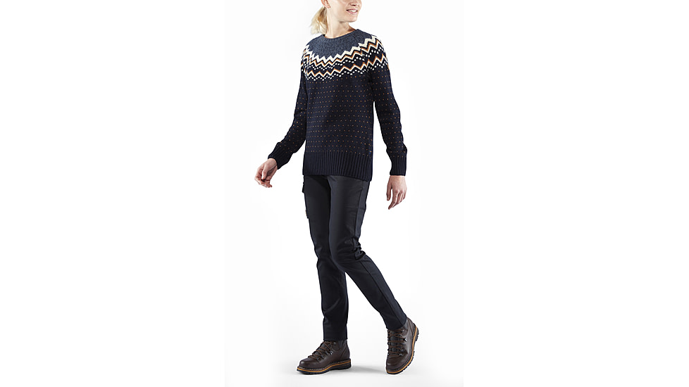 Fjallraven Ovik Knit Sweater - Womens, Dark Navy, Large, F89941-555-L