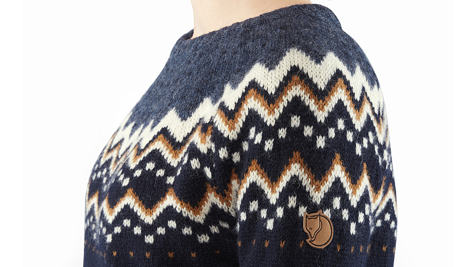 Fjallraven Ovik Knit Sweater - Womens, Dark Navy, Large, F89941-555-L