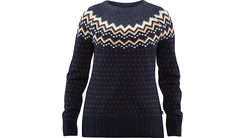 Fjallraven Ovik Knit Sweater - Womens, Dark Navy, Large, F89941-555-L