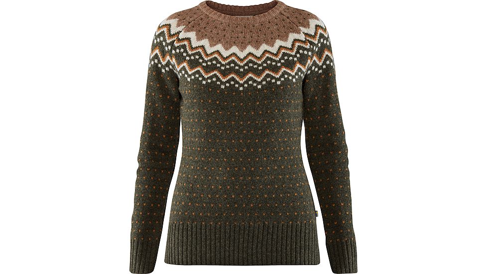 Fjallraven Ovik Knit Sweater - Womens, Deep Forest, Extra Small, F89941-662-XS
