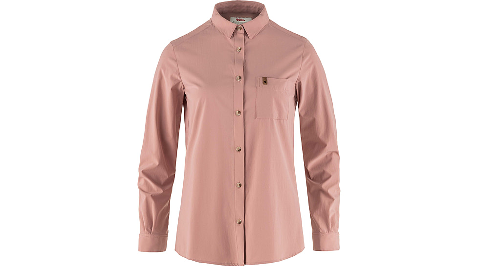 Fjallraven Ovik Lite Long Sleeve Shirt - Women's, Dusty Rose, Large, F89980-300-L