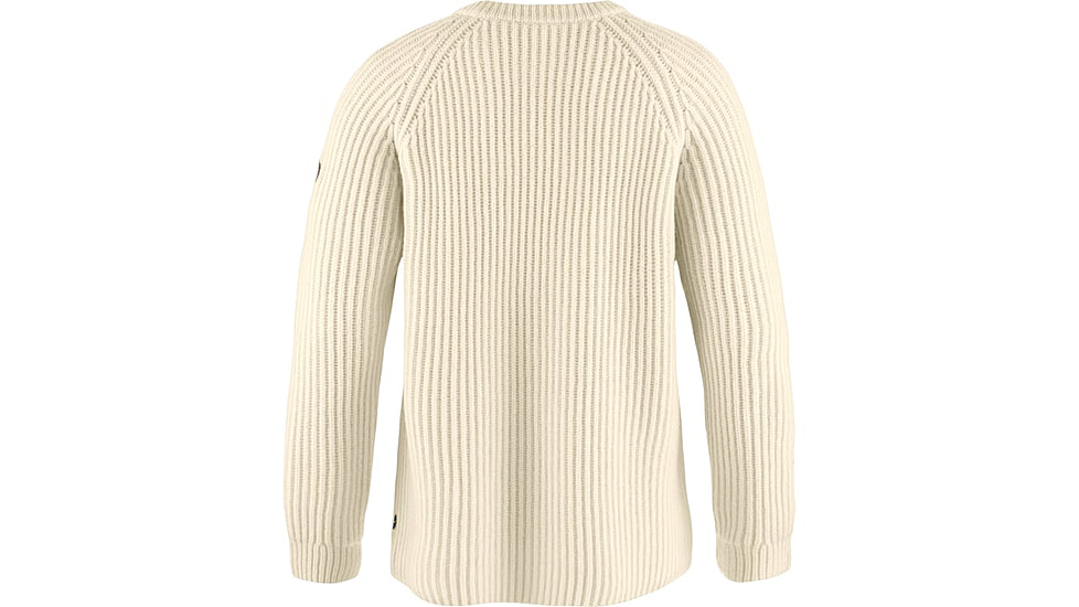 Fjallraven Ovik Rib Sweater - Womens, Chalk White, Small, F14600183-113FR-S
