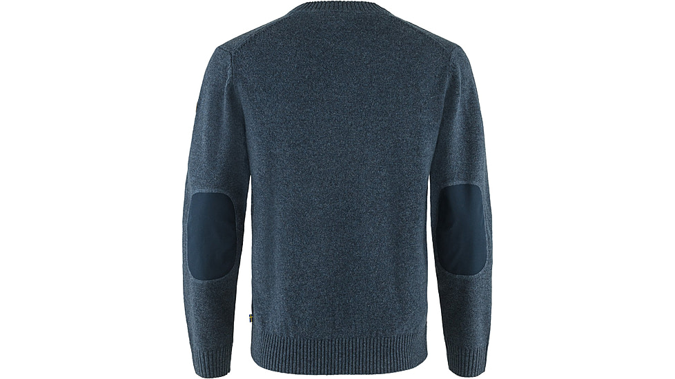 Fjallraven Ovik Round-Neck Sweater - Mens, Navy, Small, F87323-560-S