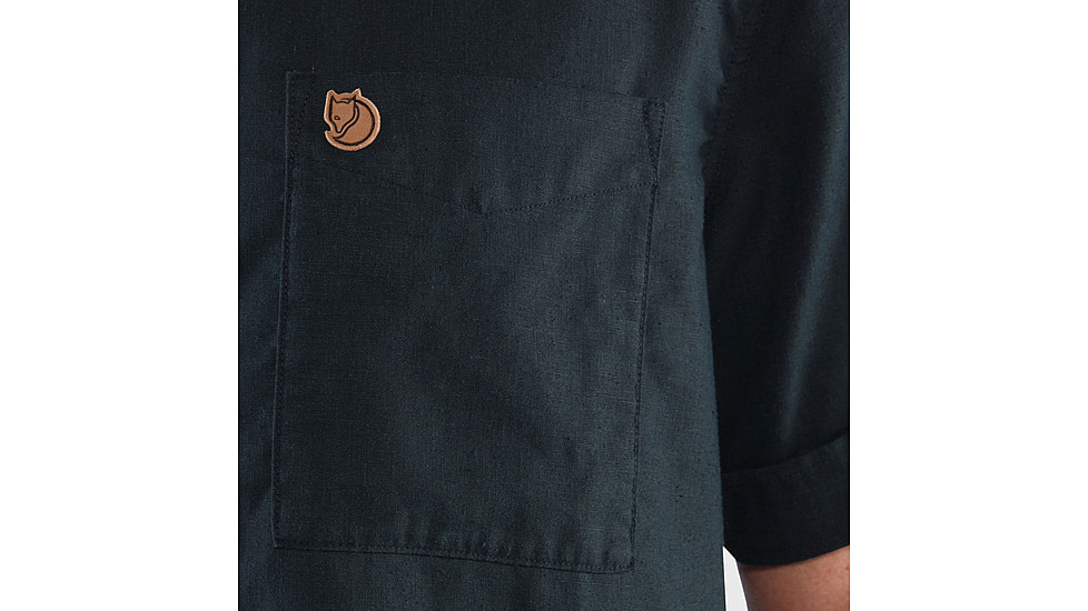 Fjallraven Ovik Travel Short Sleeve Shirt - Mens, Dark Navy, 2XL, F87039-555-XXL