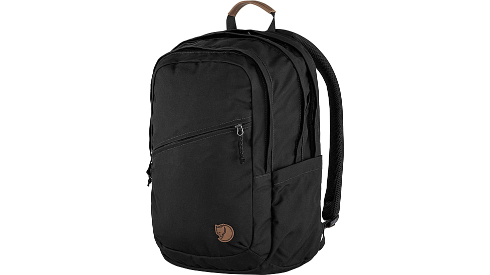 Fjallraven Raven 28 Backpack, Black, One Size, F23345-550-One Size