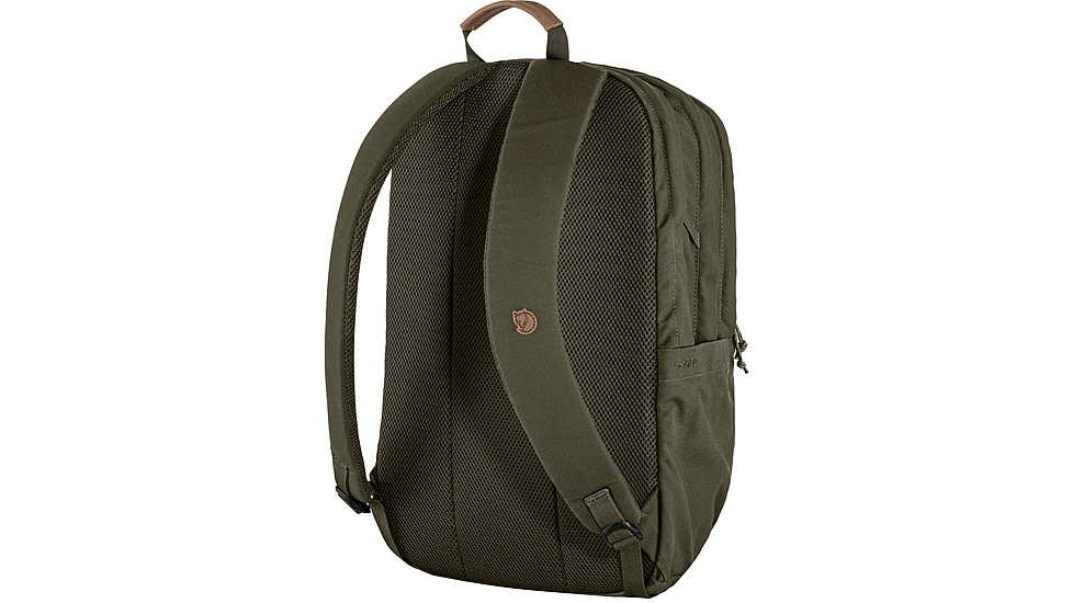 Fjallraven Raven 28 Backpack, Dark Olive, One Size, F23345-633-One Size