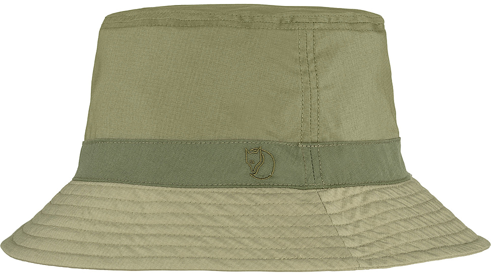 Fjallraven Reversible Bucket Hat, Sand Stone/Light Olive, Small/Medium, F84783-195-622-S/M