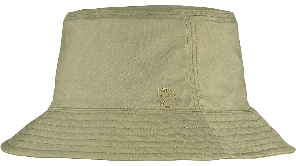 Fjallraven Reversible Bucket Hat, Sand Stone/Light Olive, Small/Medium, F84783-195-622-S/M