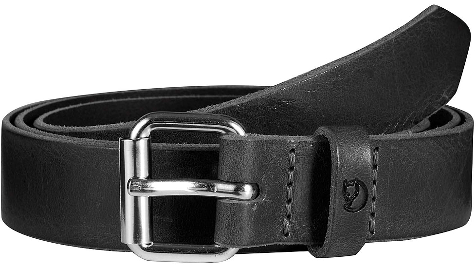 Fjallraven Singi Belt 2,5 cm., Black, 75 cm, F77280-550-75cm
