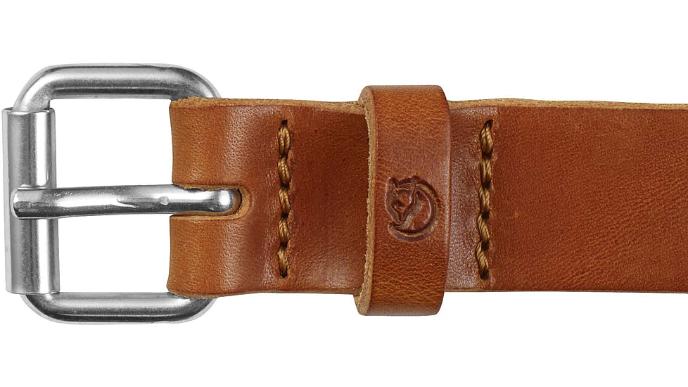 Fjallraven Singi Belt 2,5 cm., Leather Cognac, 75 cm, F77280-249-75cm