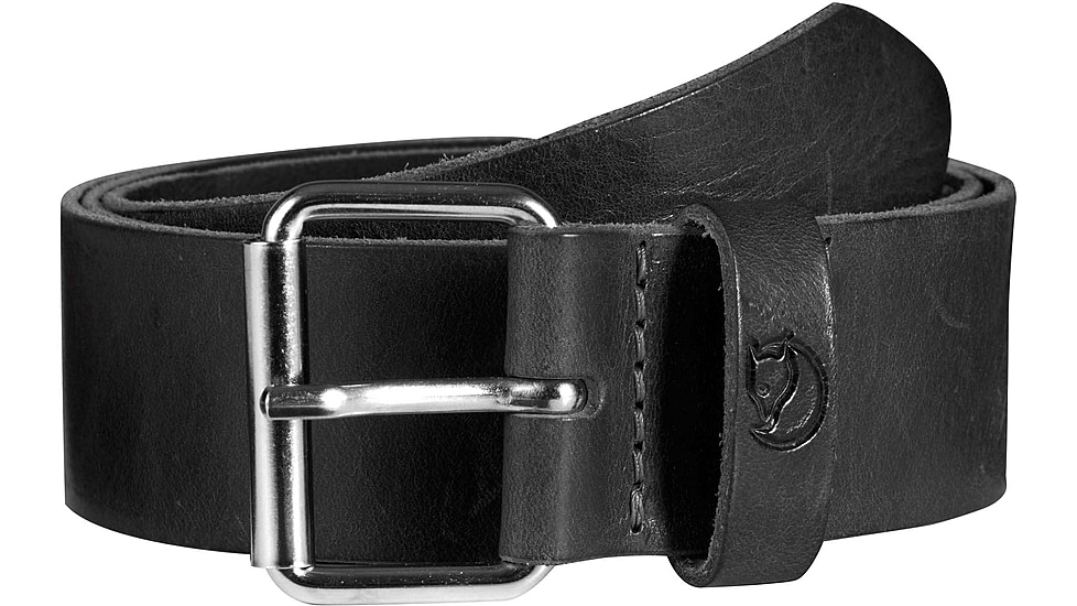 Fjallraven Singi Belt 4 cm., Black, 75 cm, F77281-550-75cm