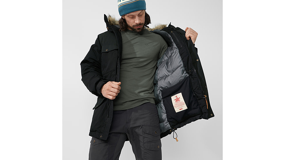 Fjallraven Singi Down Jacket - Mens, Black, Large, F86699-550-L