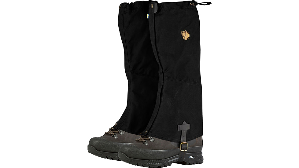 Fjallraven Singi Gaiters, Black, Large/Extra Large, F77292-550-L/XL