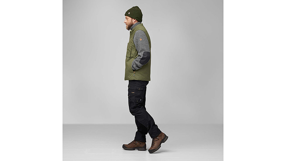 Fjallraven Singi Padded Vest - Mens, Laurel Green, Medium, F86708-625-M