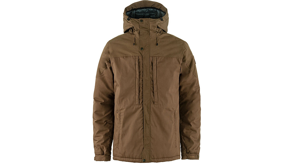 Fjallraven Skogso Padded Jacket - Mens, Dark Oak, Extra Large, F82279-299FR-XL