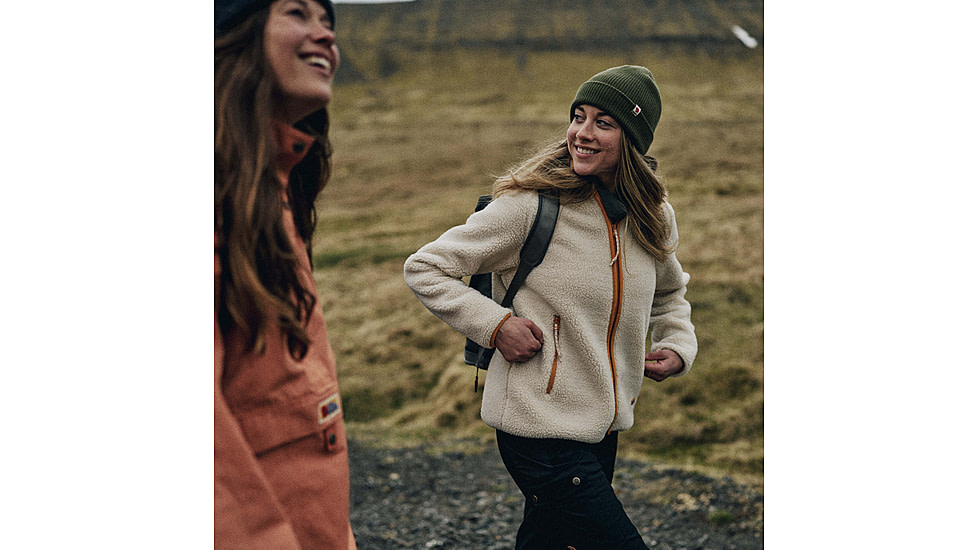 Fjallraven Vardag Pile Fleece - Womens, Chalk White, Large, F84789-113-L