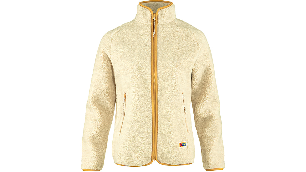 Fjallraven Vardag Pile Fleece - Womens, Chalk White, Large, F84789-113-L
