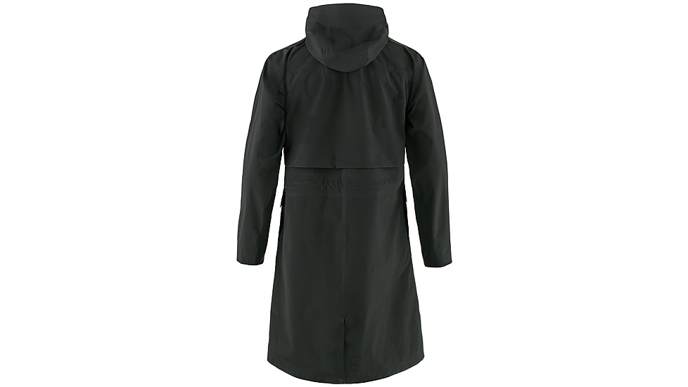 Fjallraven Vardag Rain Parka - Womens, Black, Extra Small, F14500131-550-XS