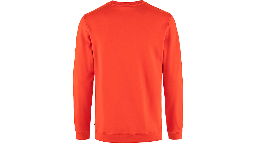 Fjallraven Vardag Sweater - Mens, Flame Orange, Small, F87070-214-S