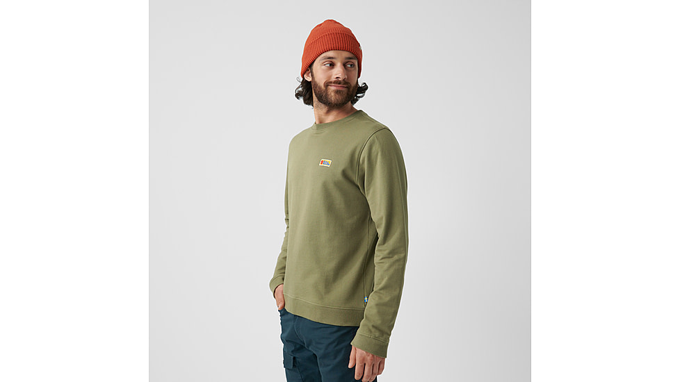 Fjallraven Vardag Sweater - Mens, Green, Extra Small, F87070-620-XS