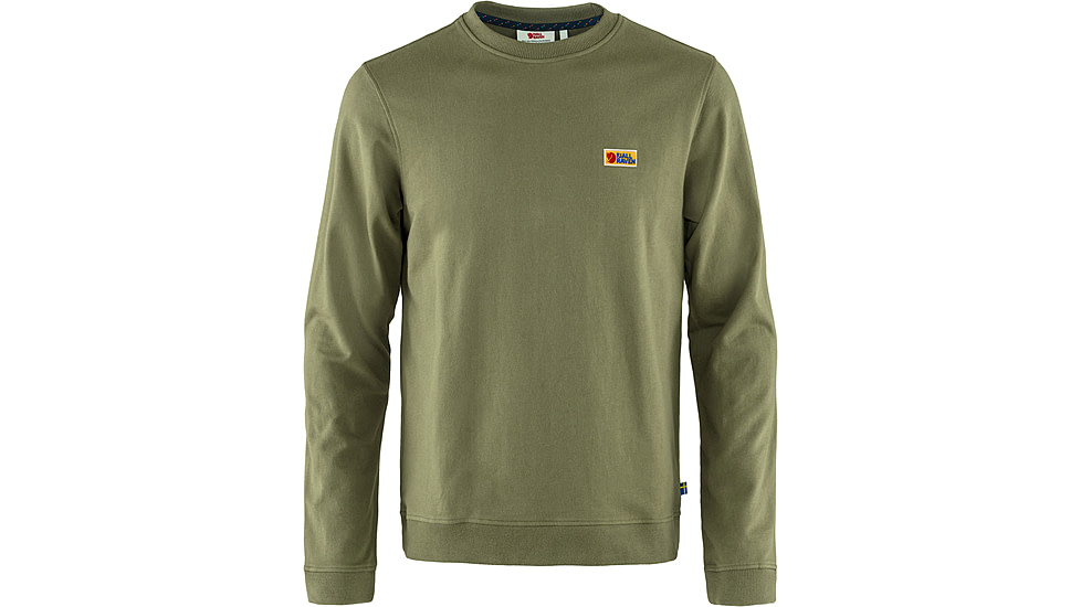 Fjallraven Vardag Sweater - Mens, Green, Extra Small, F87070-620-XS