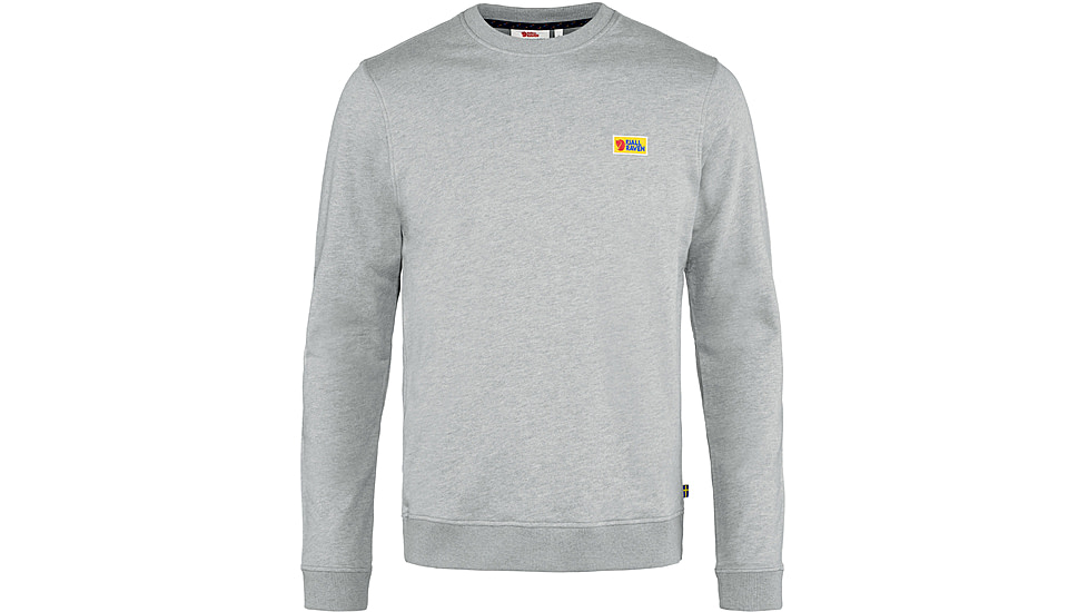 Fjallraven Vardag Sweater - Mens, Grey/Melange, Large, F87070-020-999-L