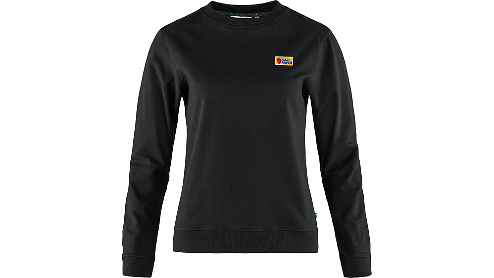 Fjallraven Vardag Sweater - Womens, Black, Small, F87075-550-S