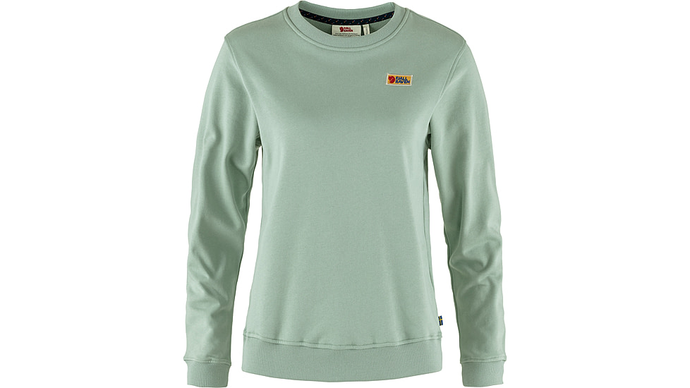 Fjallraven Vardag Sweater - Womens, Misty Green, Extra Small, F87075-674-XS