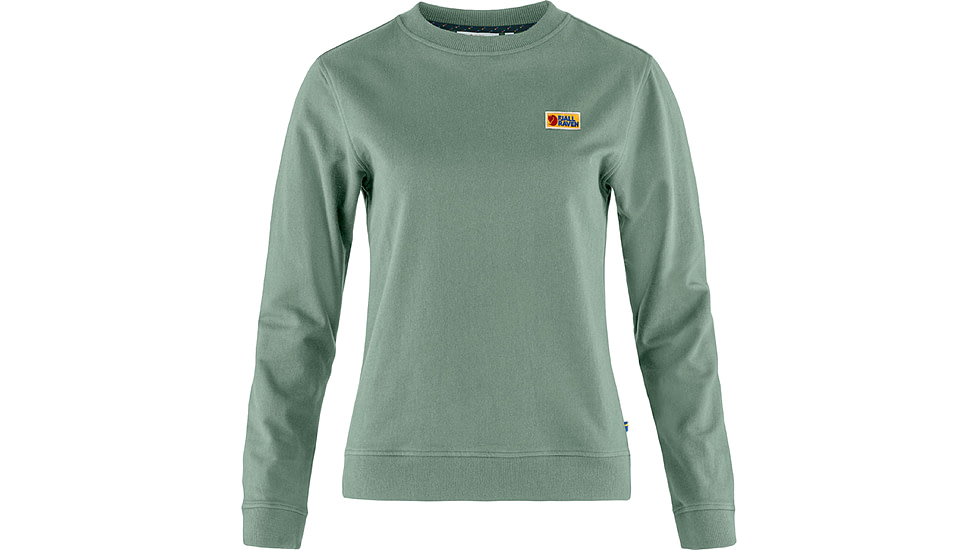Fjallraven Vardag Sweater - Womens, Misty Green, Small, F87075-674-S
