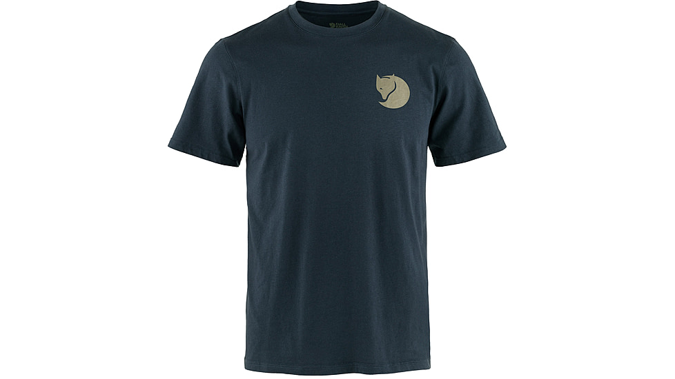 Fjallraven Walkith Nature T-Shirt - Mens, Dark Navy, Extra Large, F12600216-555-XL