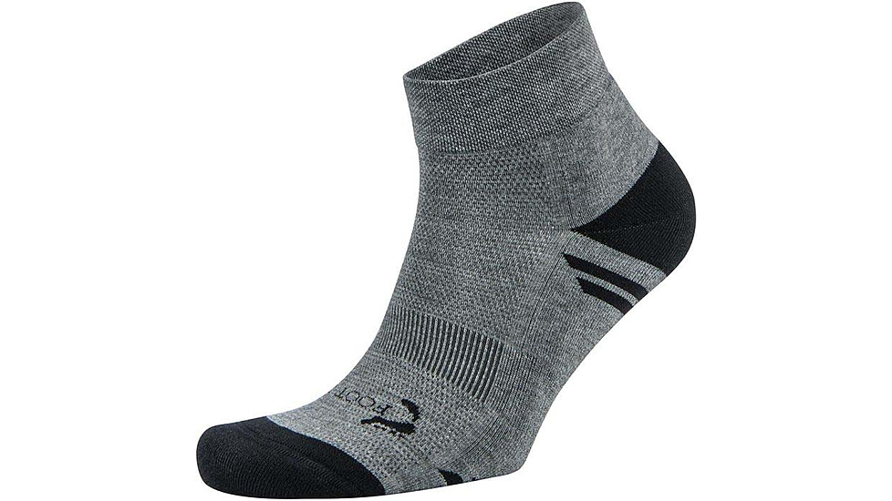 Foot Zen Comfort Quarter Socks - Men's, Small, Grey, 302042