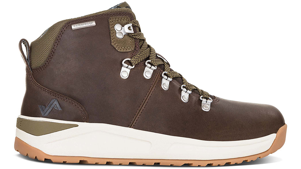 Forsake Halden Waterproof Hiking Sneaker High Boots - Men's, Mocha/Olive, 12, MFW19W4-219-12