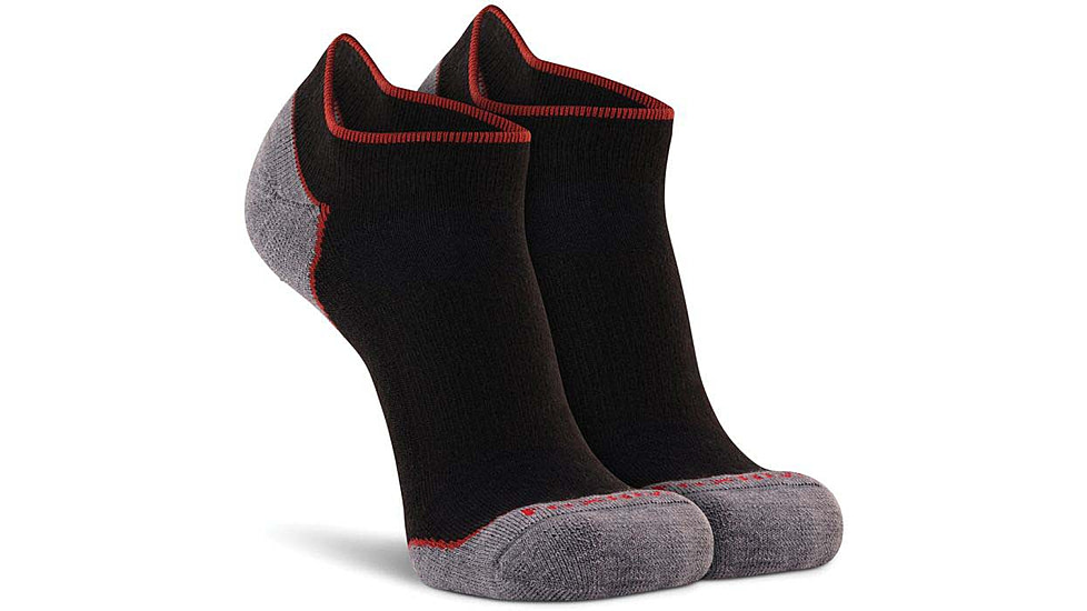 Fox River Basecamp 2.0 Lightweight Ankle Hiking Sock - Men's, Black, Large, 2410-7000 LG