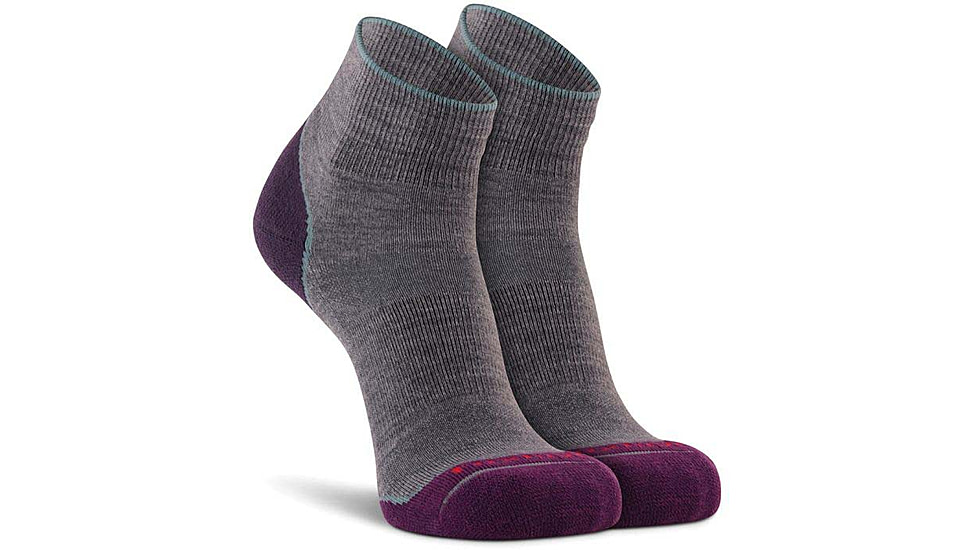 Fox River Basecamp 2.0 Lightweight Quarter Crew Hiking Sock - Women's, Grey, Large, 2509-7030 LG