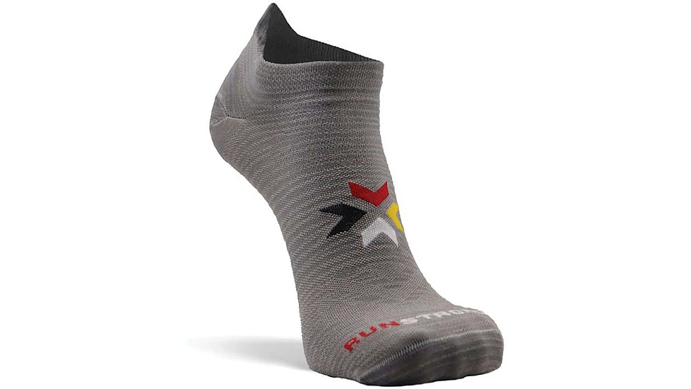 Fox River Canyon Ultra-Lightweight Ankle Running Sock, Grey, Small, 198680