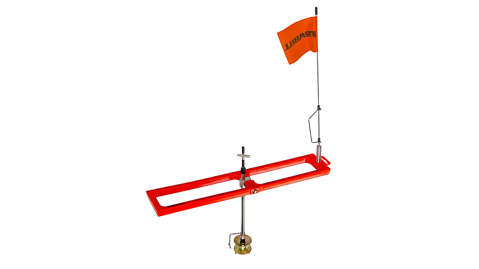 Frabill Artic Fire Tip-Up Chartreuse, Arctic Fire Orange, 17.5 in, PMC1693