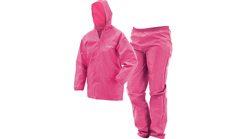 Frogg Toggs Frogg Togg Ul Kids Suit Pnk Lg UL12304-11 LG