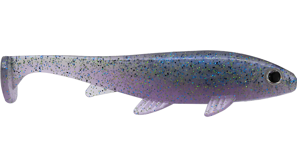 G-Ratt Baits Weedless Executioner Soft Bait, 5in, 2pk, Cosmic Blue, WS5-004