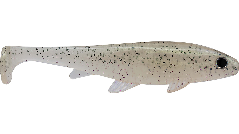 G-Ratt Baits Weedless Executioner Soft Bait, 5in, 2pk, Ghost Trout, WS5-012