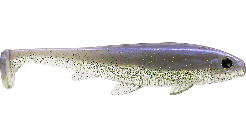 G-Ratt Baits Weedless Executioner Soft Bait, 5in, 2pk, Guida's Sexy Shad, WS5-009