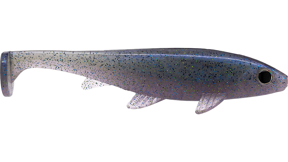 G-Ratt Baits Weedless Executioner Soft Bait, 7in, 2pk, Cosmic Blue, WS7-004