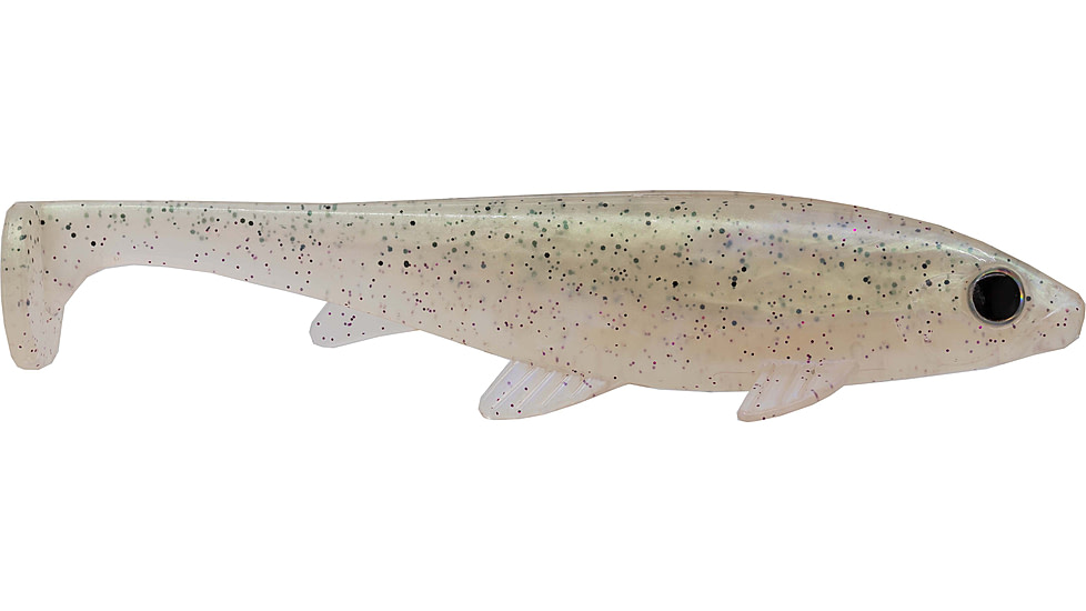 G-Ratt Baits Weedless Executioner Soft Bait, 7in, 2pk, Ghost Trout, WS7-012