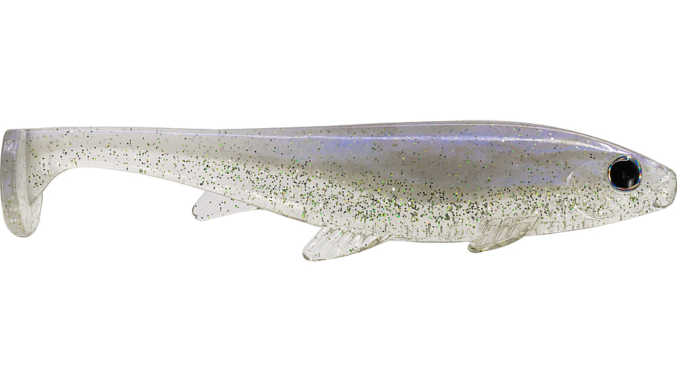 G-Ratt Baits Weedless Executioner Soft Bait, 7in, 2pk, Guida's Sexy Shad, WS7-009