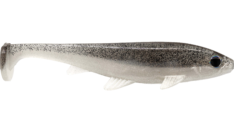 G-Ratt Baits Weedless Executioner Soft Bait, 7in, 2pk, John Pearl Shad, WS7-013