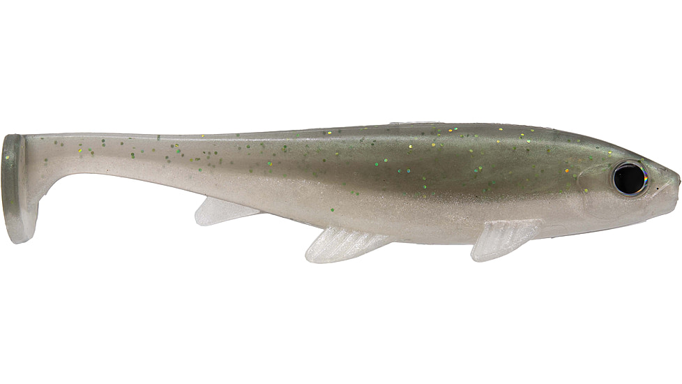 G-Ratt Baits Weedless Executioner Soft Bait, 7in, 2pk, Threadfin, WS7-007